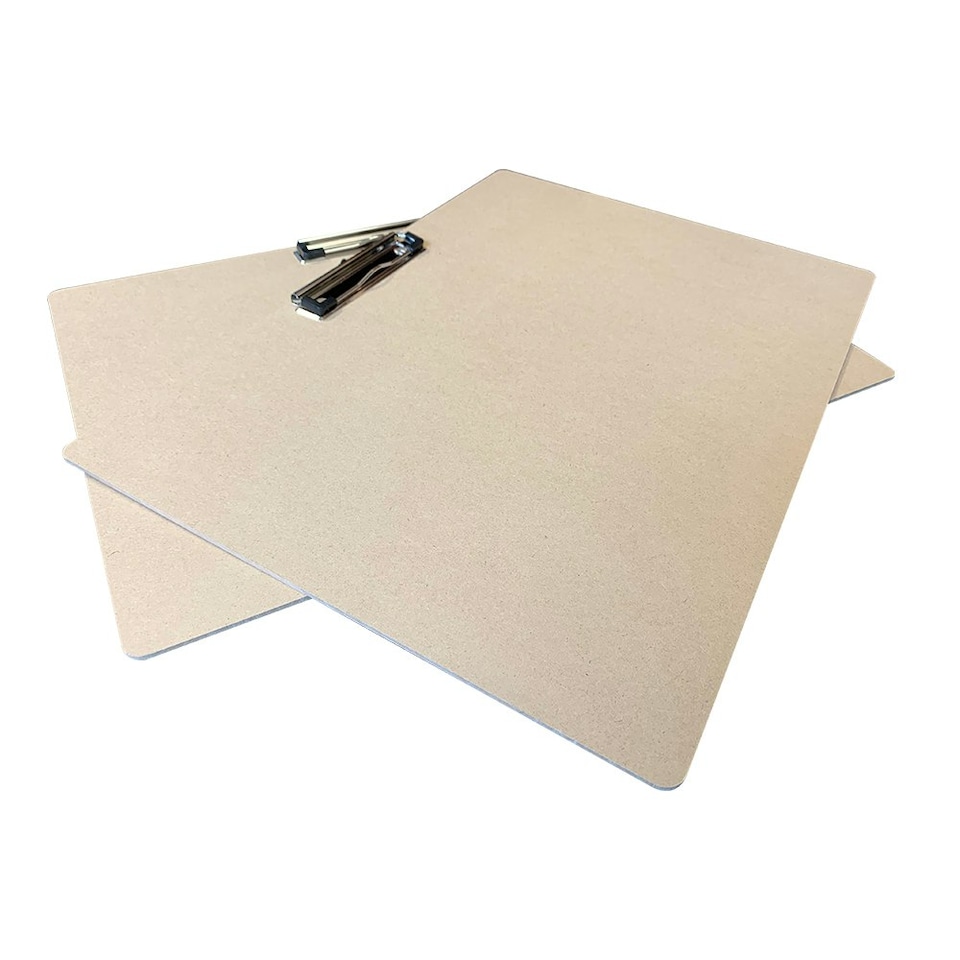 image 1 of A3 Wooden Clipboard with Flat Clip by Janrax