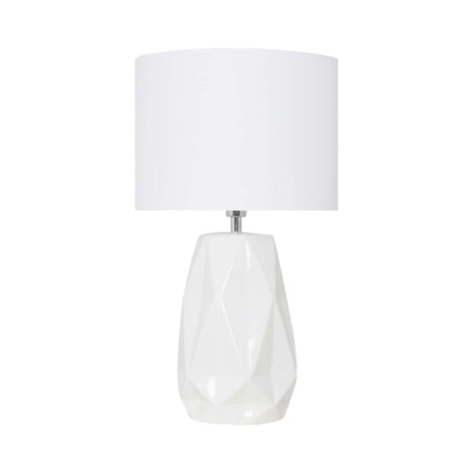 image 1 of Skova White Ceramic Table Lamp