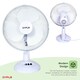 image 7 of Oypla Electrical 12" 3 Speed Oscillating Electric Desk Home Office Fan