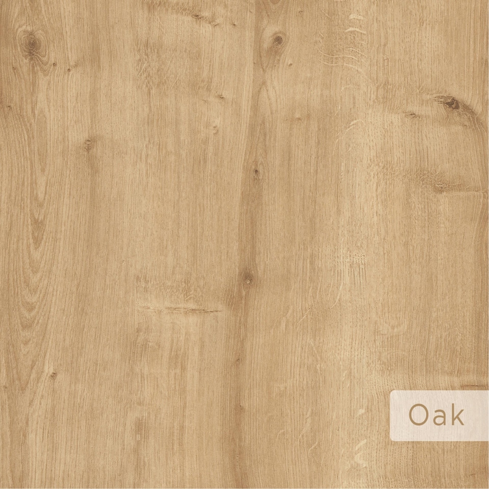 image 1 of Decortie Fleet Wall Shelf and Cabinet Unit Oak