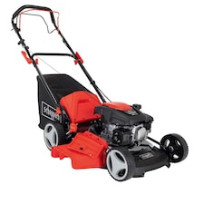 Scheppach MS161-46 Self-Propelled Petrol Lawn Mower, 46cm, Mulching, Side Discharge, 55L Bag
