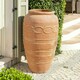 image 1 of Primrose Terracotta Tall Vase Planter 100cm Cream
