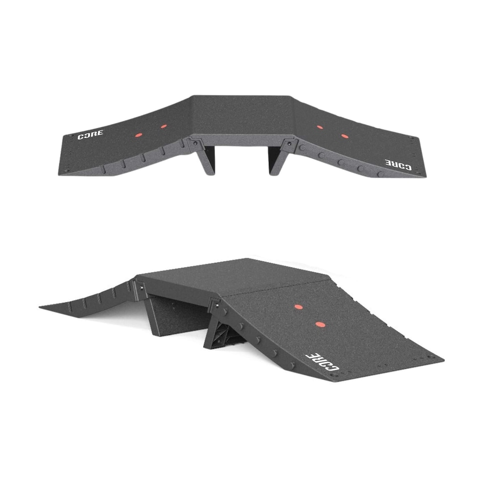 image 1 of CORE Skate Ramp - Mini Funbox Set (2 Kickers & Flat Deck)