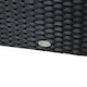 image 8 of Outsunny 4Pcs Patio Rattan Sofa Garden Furniture Set Table w/ Cushions Black