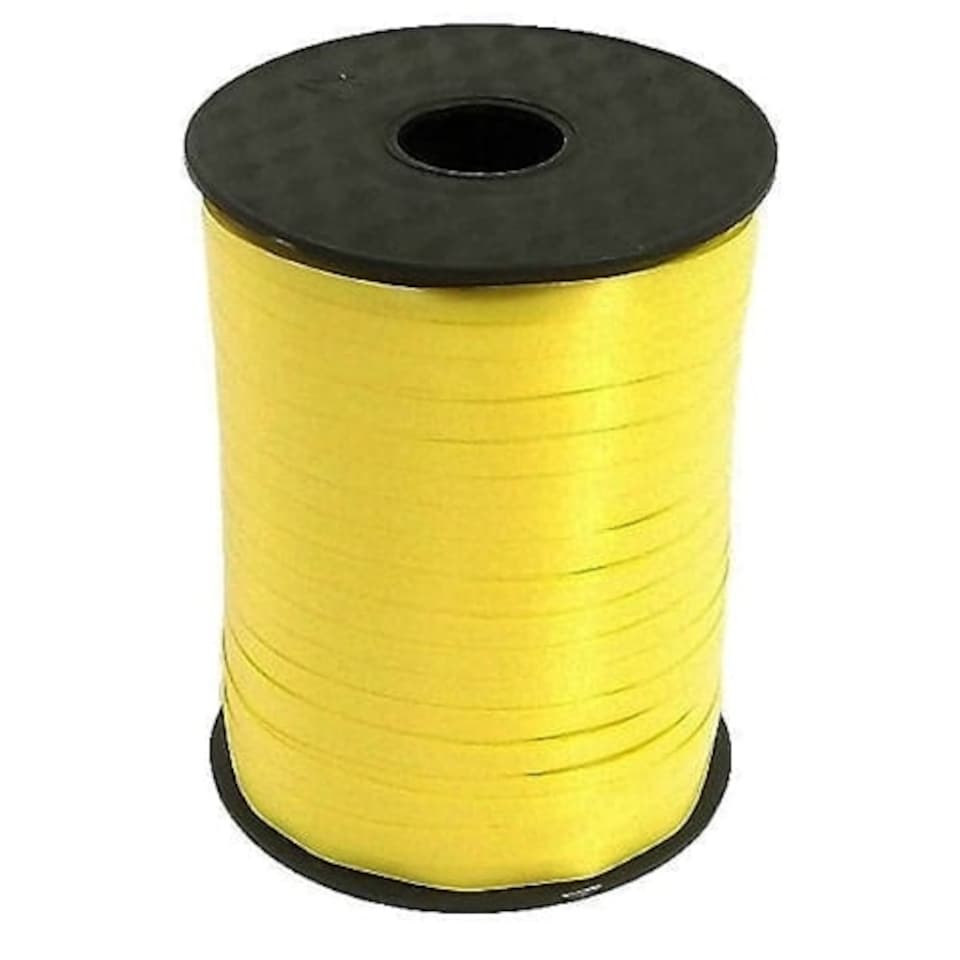 Yellow Curling Ribbon - 500 yd / 457m