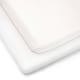 image 3 of Clair de Lune 2 Pack Cot Bed Sheets - White