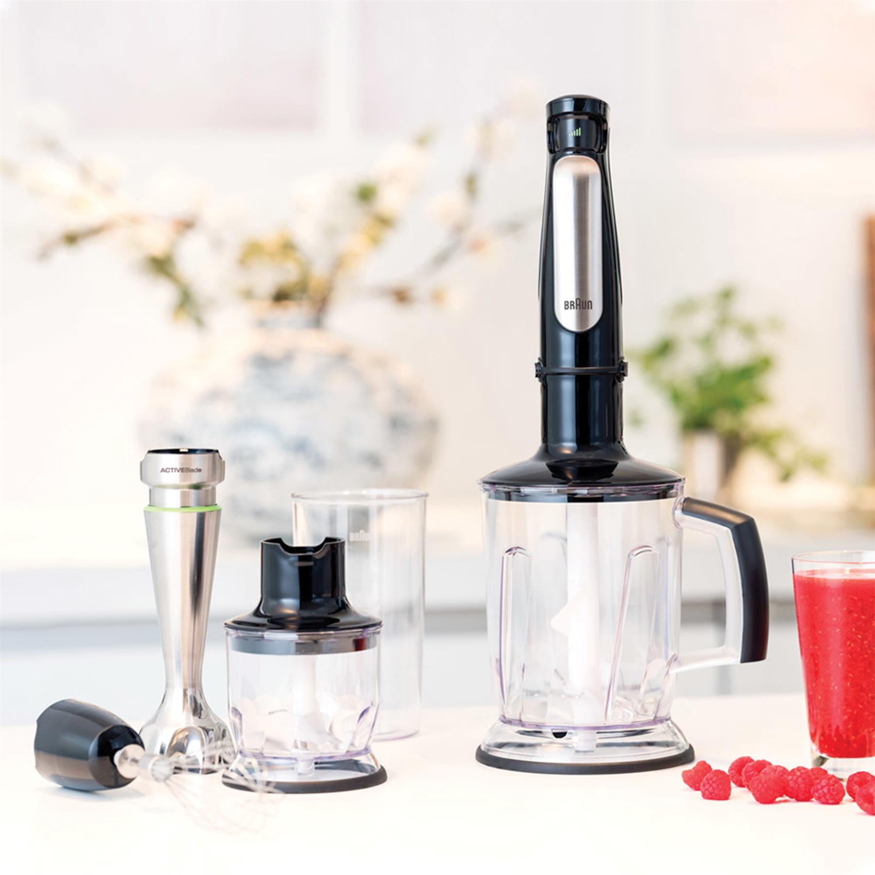 Braun 1000W MultiQuick Series 7 Hand Blender, Silver - Tesco Groceries