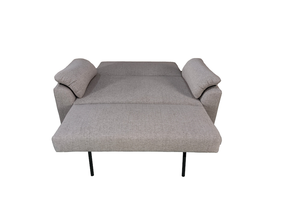 image 1 of Vico 2 Seater Sofa Bed in Grey, Silver or Beige | Grey | One Size