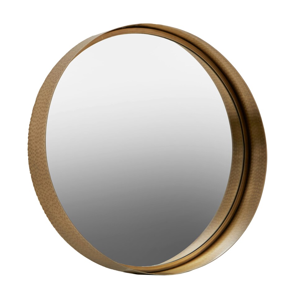 image 1 of Interiors by Premier Medium Gold Finish Wall Mirror Gold