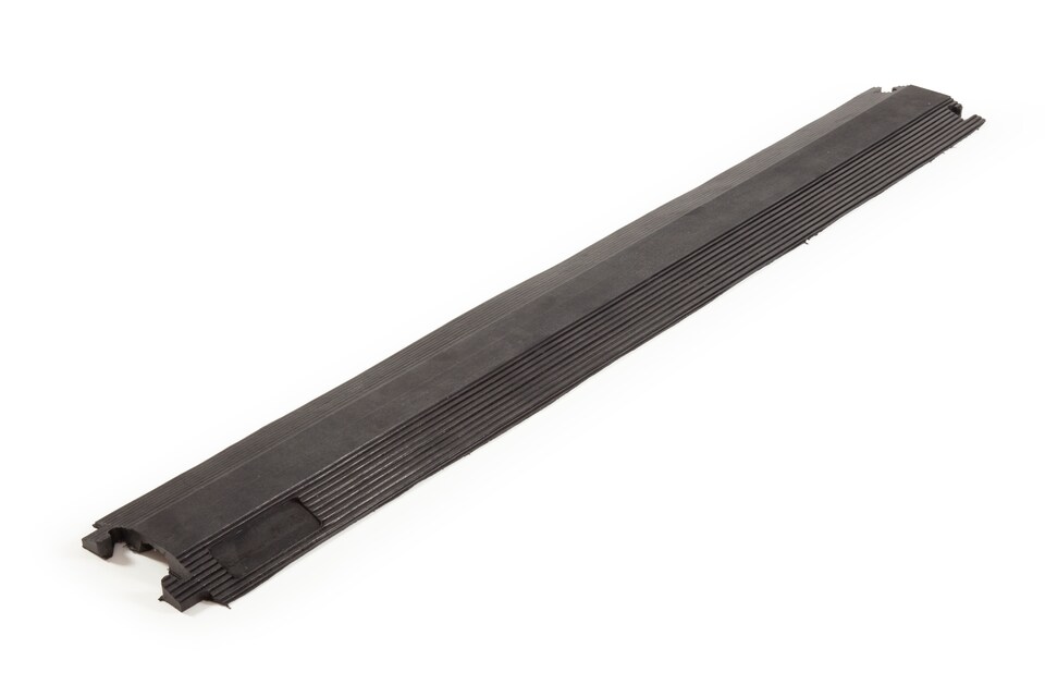 image 1 of The Ramp People Floor Cable Cover - Drop Over Rubber 1500kg Pedestrian Outdoor