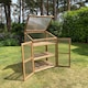 image 8 of Wooden Framed Polycarbonate Growhouse Mini Greenhouse
