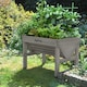 image 3 of Classic Small Grey Wash Planter | Grey