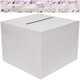 image 5 of White Wedding Card Boxes 30cms x 30cms x 30cms