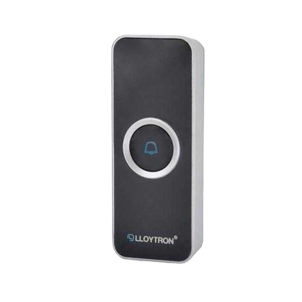 image 1 of Lloytron Plug-in Wireless Doorbell (UK Plug) | Black | Black | One Size | 1