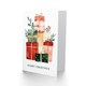 image 2 of Presents Gifts Stack Red Green Pink Blank For Him Or Her Art Xmas Festive Christmas Card