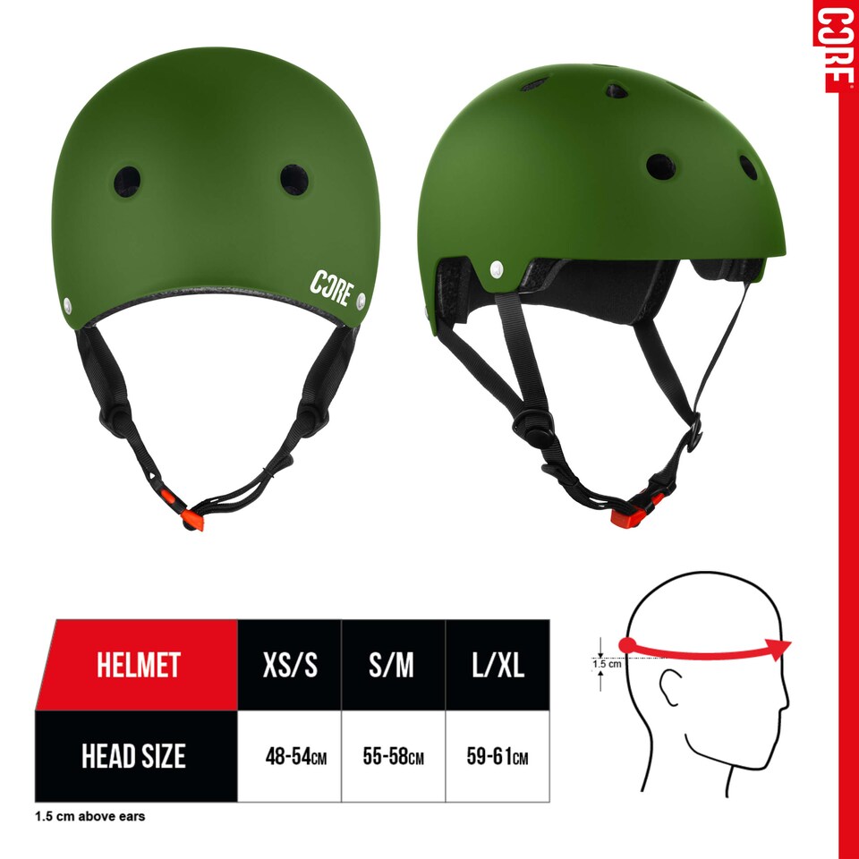image 1 of CORE Action Sports Helmet