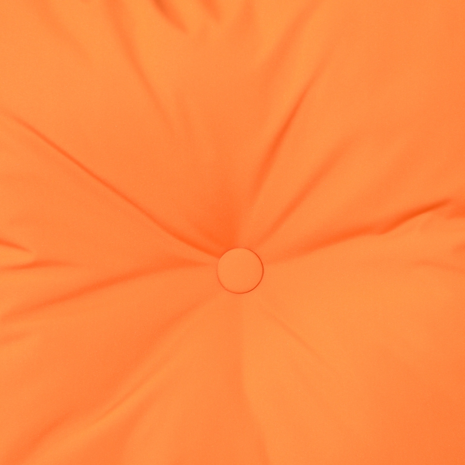 image 1 of Outsunny 3 Pieces Rattan Bistro Set, Wicker Garden Furniture Set with Storage Coffee Table and Chairs, Thickened Cushions for Outdoor, Patio, Balcony, Orange