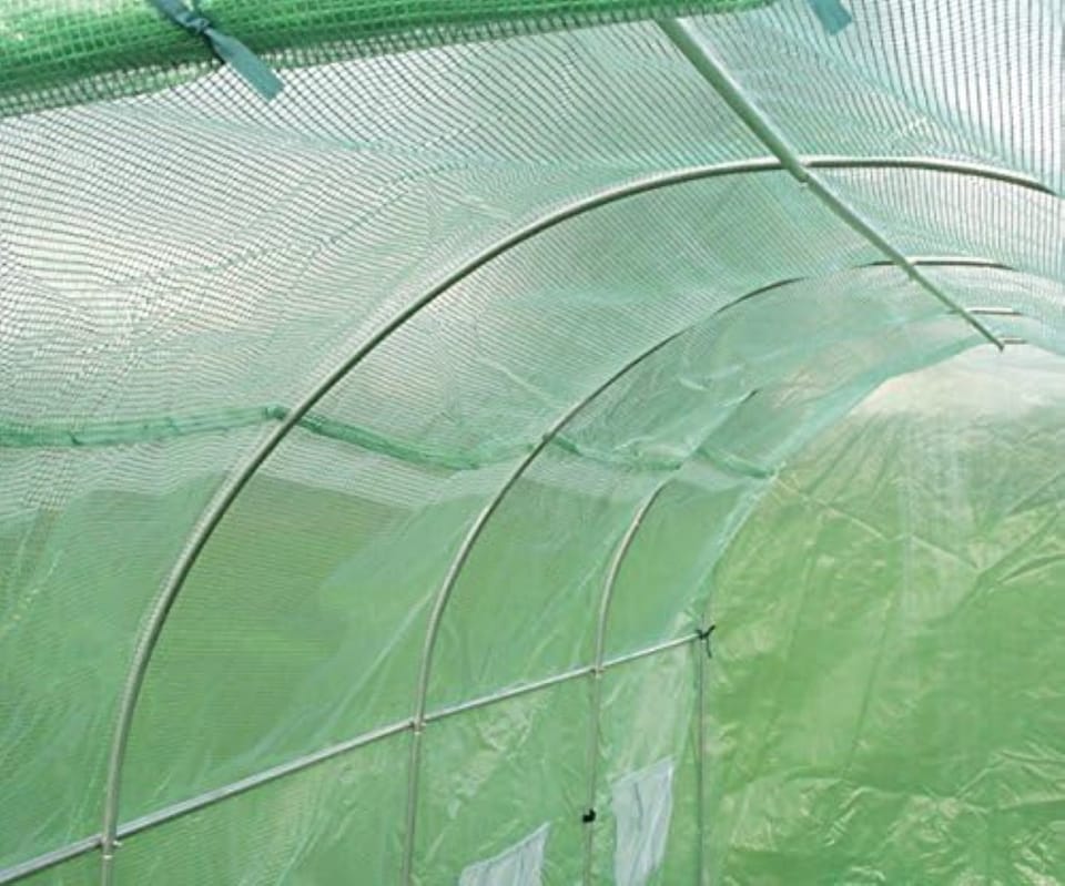 image 1 of Premium Polytunnel with Galvanised Frame 4m x 2m