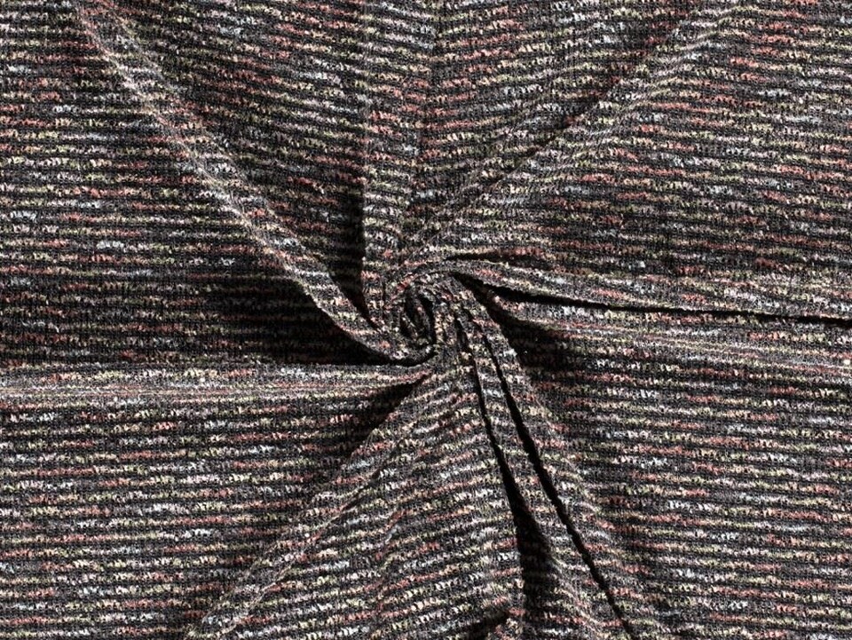Multicoloured Woven Tweed Coating Fabric for Dressmaking, 145cm / 57" Wide - per metre