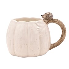 Widdop Gifts Country Inspired Hedgehog and Pumpkin Mug