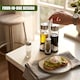 image 10 of GEEZY 4 Piece Glass Cruet Set and Condiment Dispenser With Stand 20.5cm