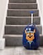 image 2 of Paw Patrol Chase Kids Suitcase | Navy Blue Cabin Bag For Boys | Carry On Trolley with Extendable Handle | Police Dog Cop Small Hard Cover Holiday Case | Fun Travel Merchandise Gift for Children