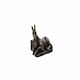 image 2 of Horse Laying Plant Pot Feet - Set of 3 Grey
