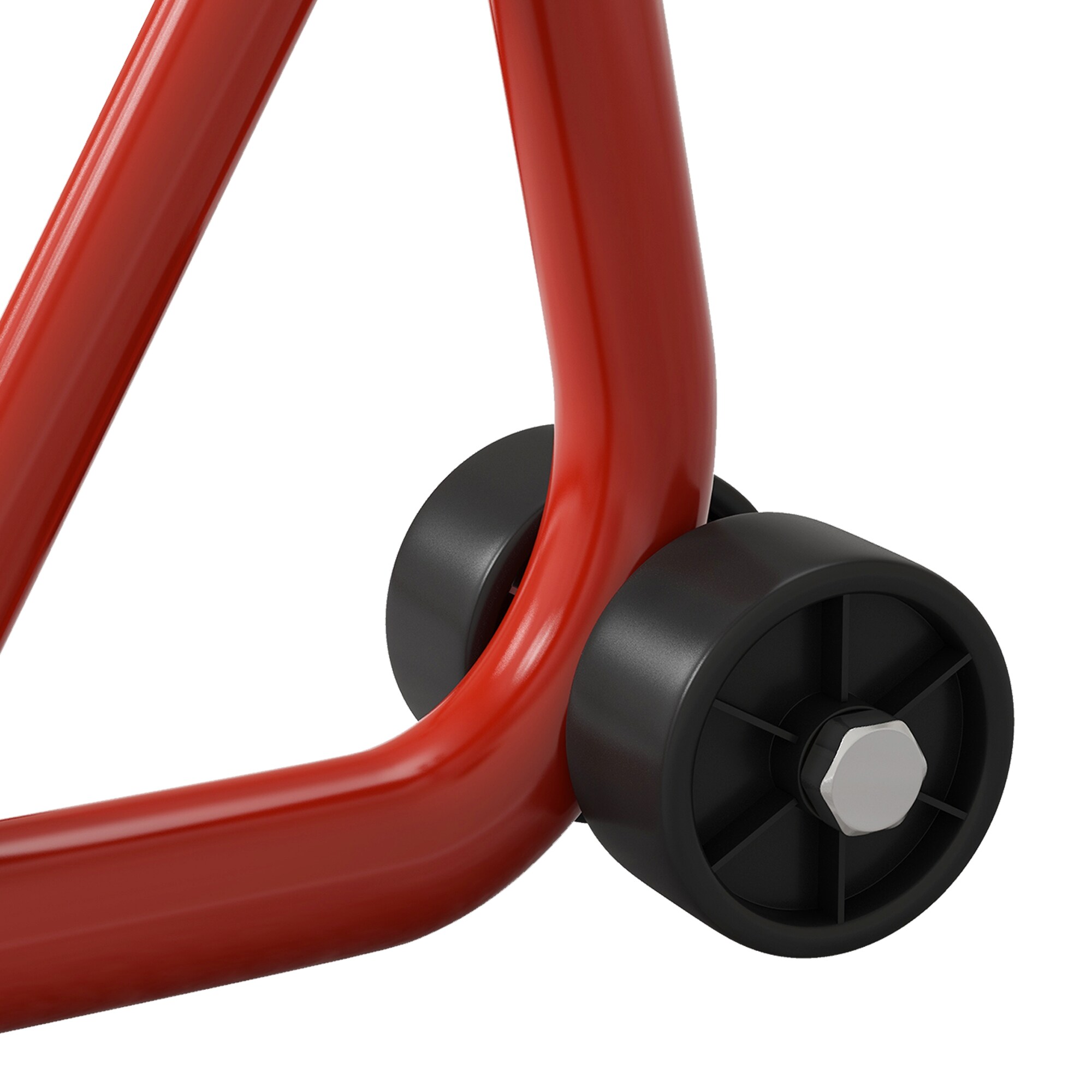 HOMCOM Front Motorcycle Paddock Stand with Pin&Swingarm Spool