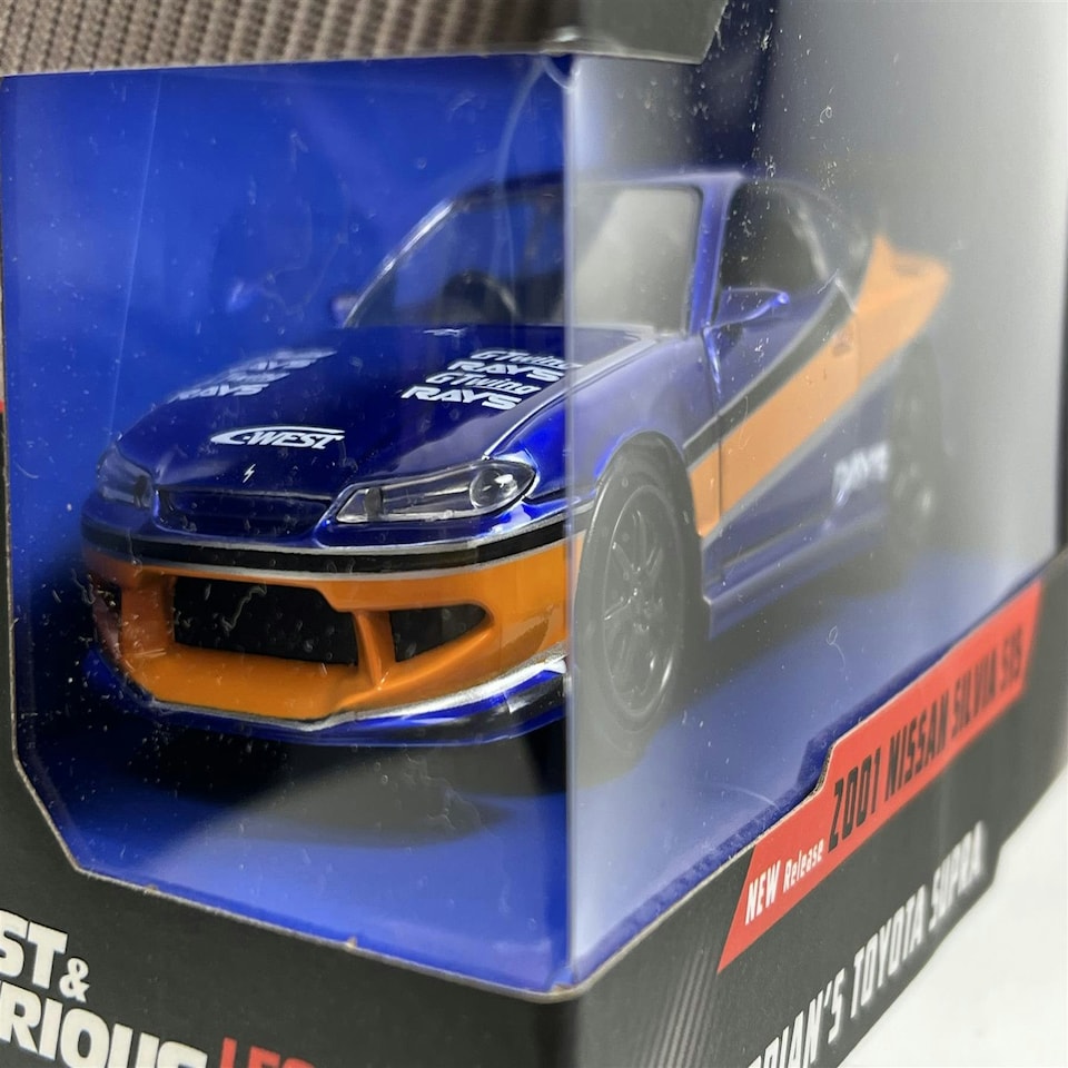 image 1 of Fast and Furious Twin Set 2001 Nissan Silvia S15 and Brians Toyota Supra 1:32 Jada 253202017