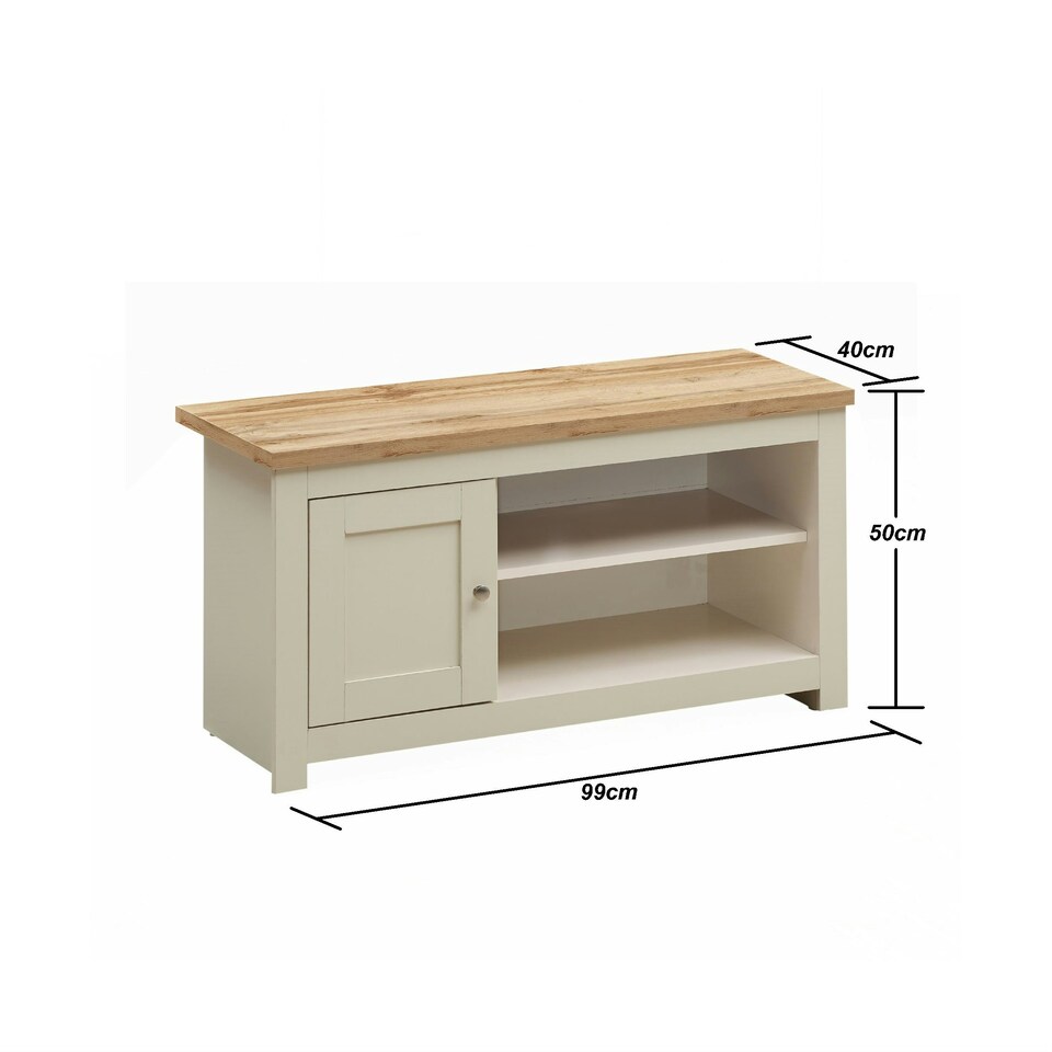image 1 of TV Unit 1 Door & 1 Shelf