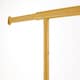 image 7 of House of Home Heavy Duty Gold Clothes Rail Adjustable Width Height with Shelf on Wheels