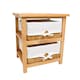 image 3 of Honey 2 Maize Baskets Storage Unit Cream