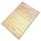image 4 of Manchester United FC Birthday Card With Stickers - Red/Yellow - 22cm x 15cm
