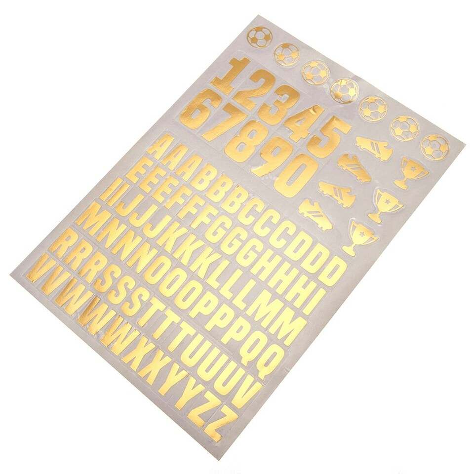 image 1 of Manchester United FC Birthday Card With Stickers - Red/Yellow - 22cm x 15cm