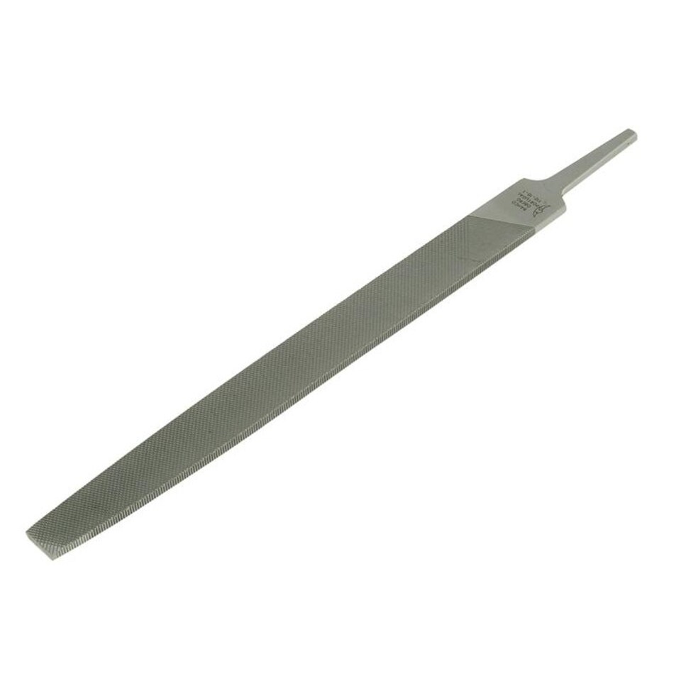 Bahco Flat Smooth Cut File Unhandled - Multi Colour - 250mm (10in)