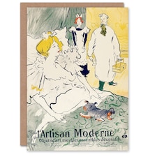 Toulouse Lautrec Art Card Artisan Moderne Doctors Visit