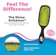 image 3 of WetBrush Shine Enhancer Brush, Intelliflex & Boar, Black