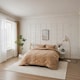 image 2 of 10.5 Tog Supersoft Microfibre Duvet with Pillowcases – Coverless or Use with Duvet Cover | Cream | Dark Natural | Double