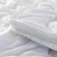 image 5 of Dual Layer 3cm Mattress Topper Air Flow Hypo Allergenic Soft Touch Bedding White | Small Single