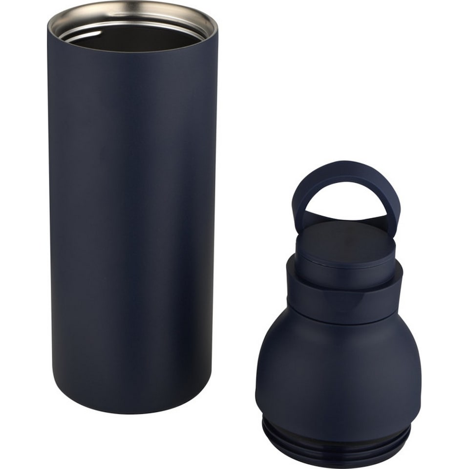 image 1 of Floso Illuminate Stainless Steel Double Wall 650ml Water Bottle Set | Blue | Navy | 1