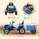 image 5 of AIYAPLAY Ride on Tractor with Trailer, 12V Electric Vehicle with Remote Control, Ride on Car for Kids with Music, Shifter, Start-Up Sound for Ages 3-8 Years | Blue