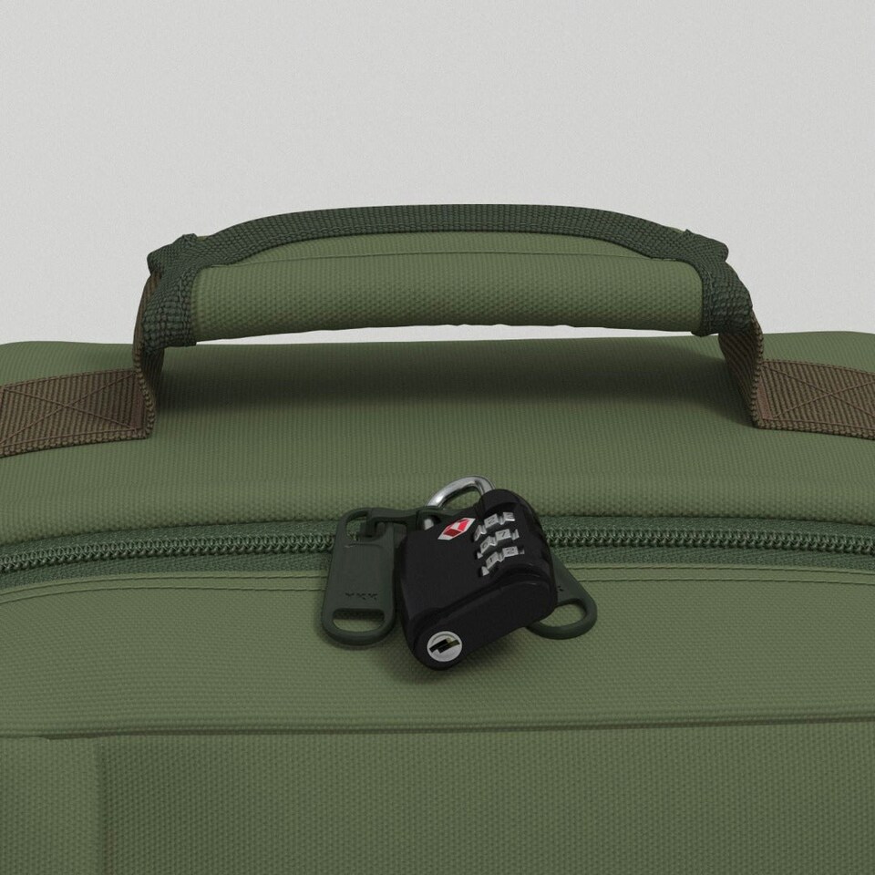image 1 of CabinZero Classic Cabin Backpack 36L, Light & Roomy for Airline Overheads | Green | Georgian Khaki