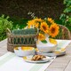 image 2 of Lemon Fresh 4 Piece Melamine/Plastic Dinner & Side Plates - Set for 2 | Yellow | Set for 2