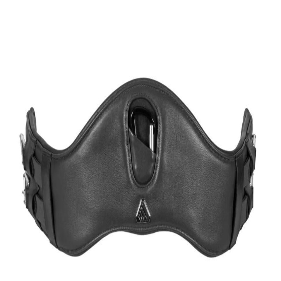 image 1 of Shires Lusso Dressage Girth Black | Size: 18 Inch
Colour: Black