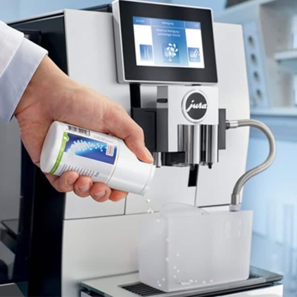 image 1 of Jura Milk Cleaning Mini Tabs with Dosing Cap - 90g