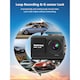 image 4 of Orskey Q5 Dash Camera with Rear Camera Black