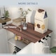 image 6 of PawHut Dog Feeding Station with Storage, Pet Feeding Station with Dog Bowls White | 80H x 60W x 35D cm