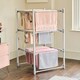 image 5 of Zennox 3 Tier Folding Heated Clothes Airer with Cover
