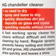 image 10 of HG Chandelier Cleaner Spray, 500ml