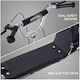 image 4 of HOMCOM Teen Scooter Children Stunt Scooter W/ 16" Tyres Adjustable Height, Black